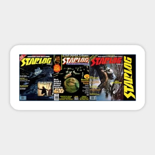 Classic Science Fiction Magazine Cover Series 3 Sticker